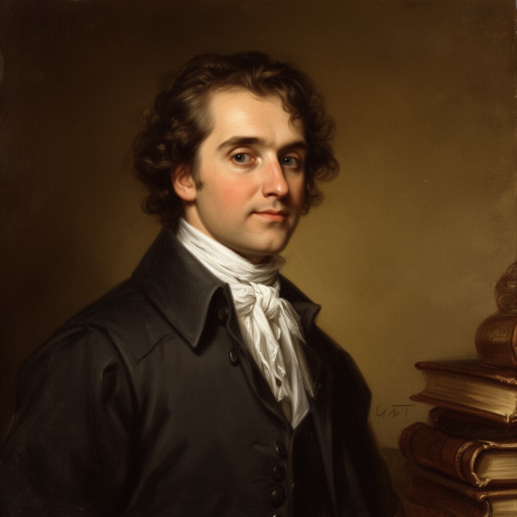 AI-generated illustration of Samuel Sewall