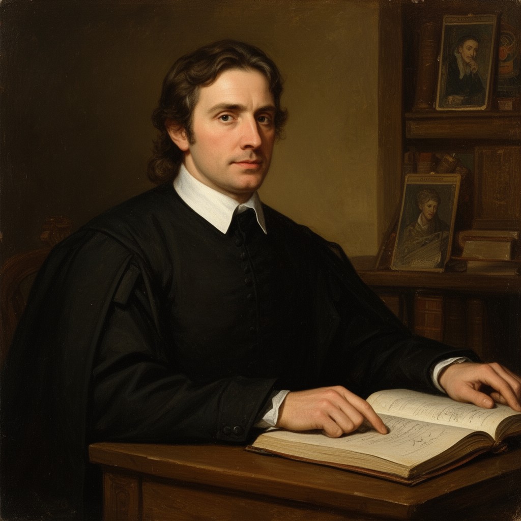 AI-generated illustration of John Hathorne