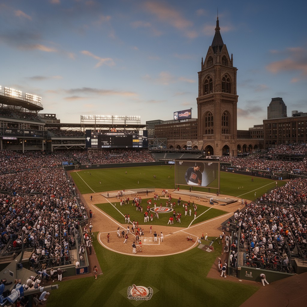 AI-generated illustration of Detroit Tigers
