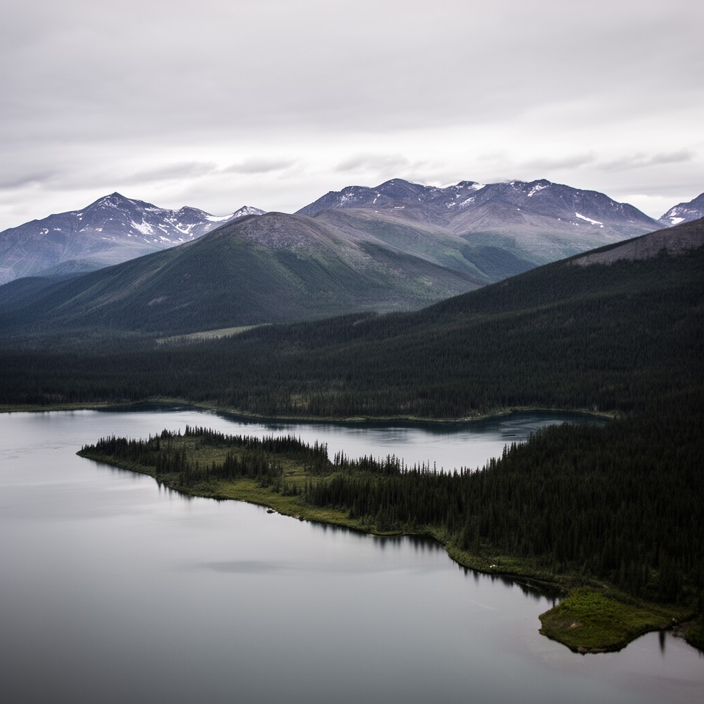 AI-generated illustration of Northwest Territories