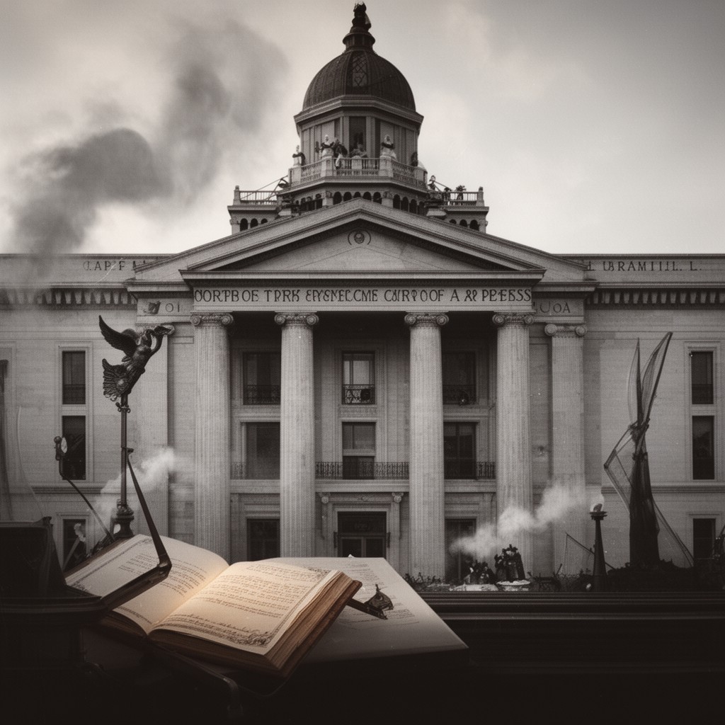 AI-generated illustration of United States Court of Appeals for the District of Columbia Circuit