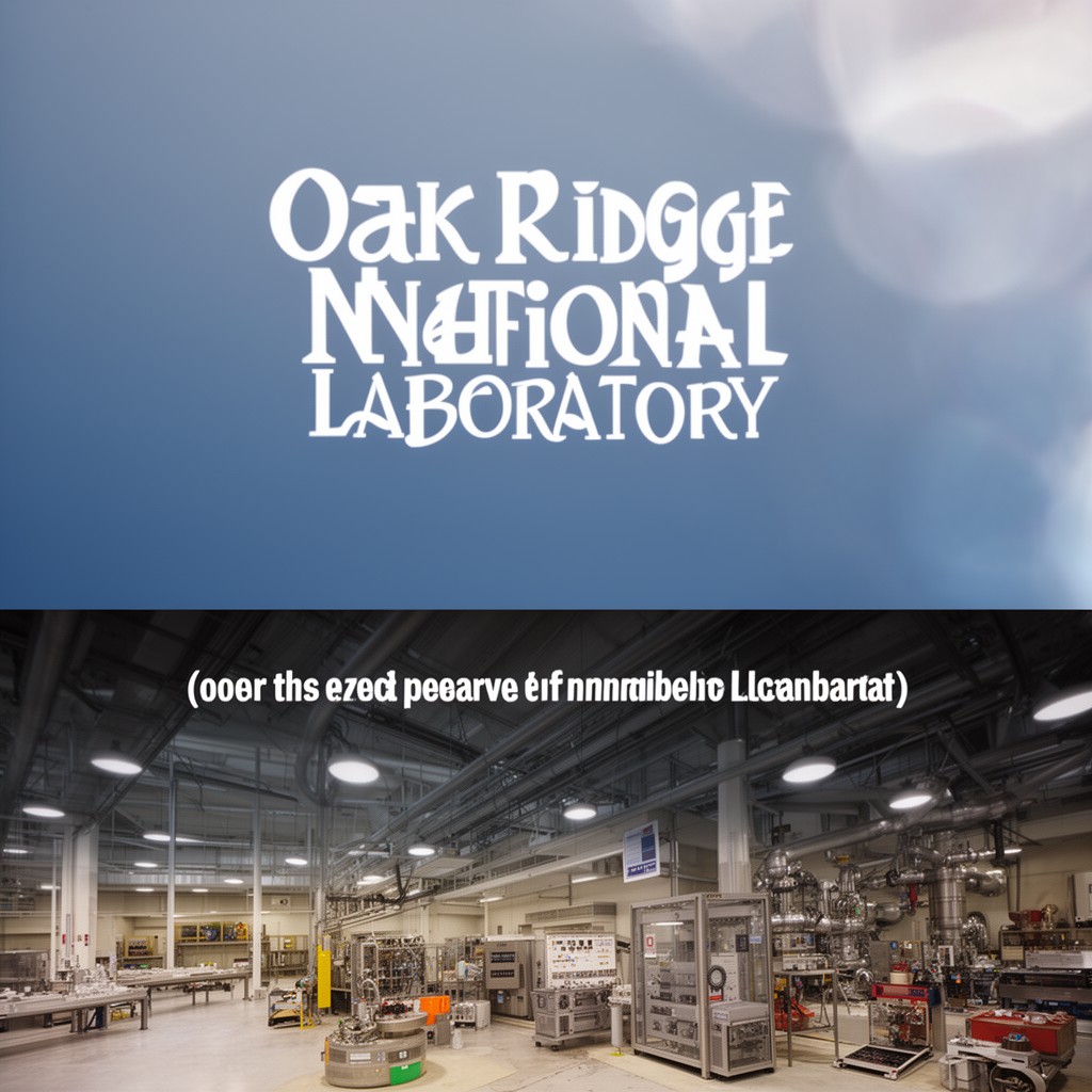 AI-generated illustration of Oak Ridge National Laboratory