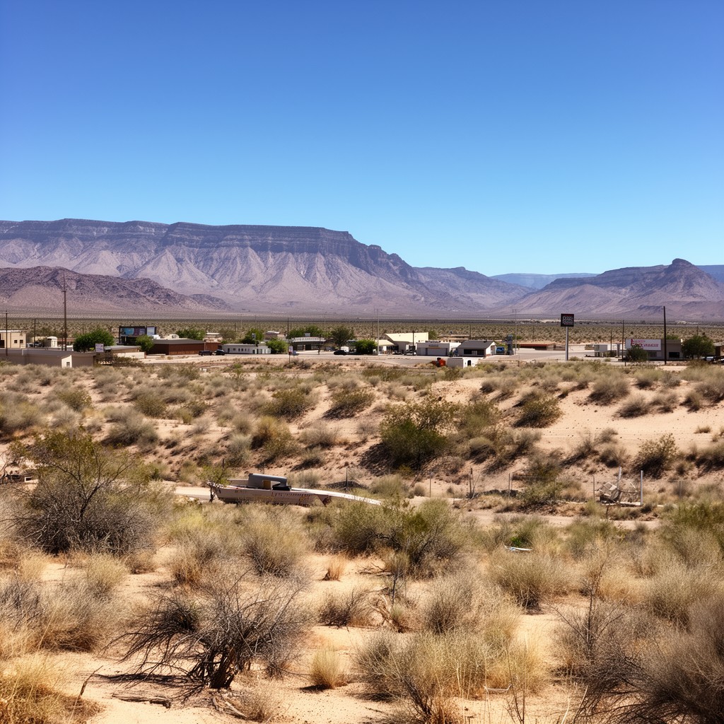 AI-generated illustration of Needles, California