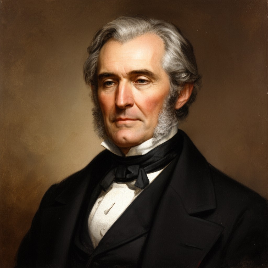 AI-generated illustration of James Buchanan