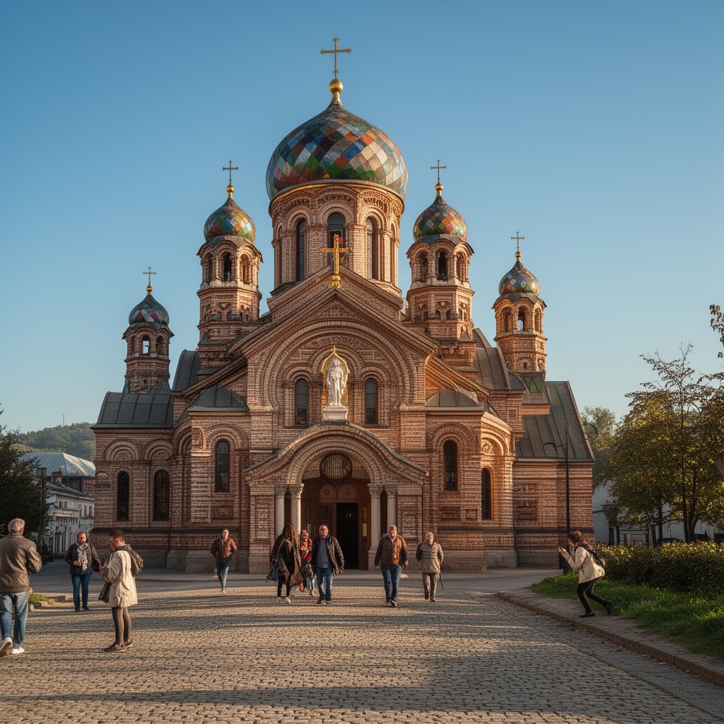 AI-generated illustration of Bulgarian Orthodox Church