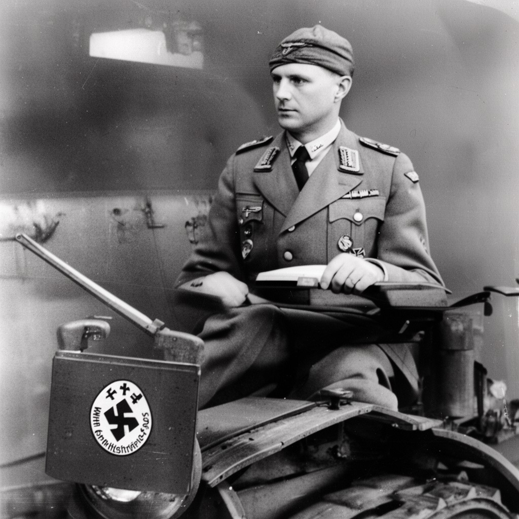 AI-generated illustration of Wilhelm Bittrich