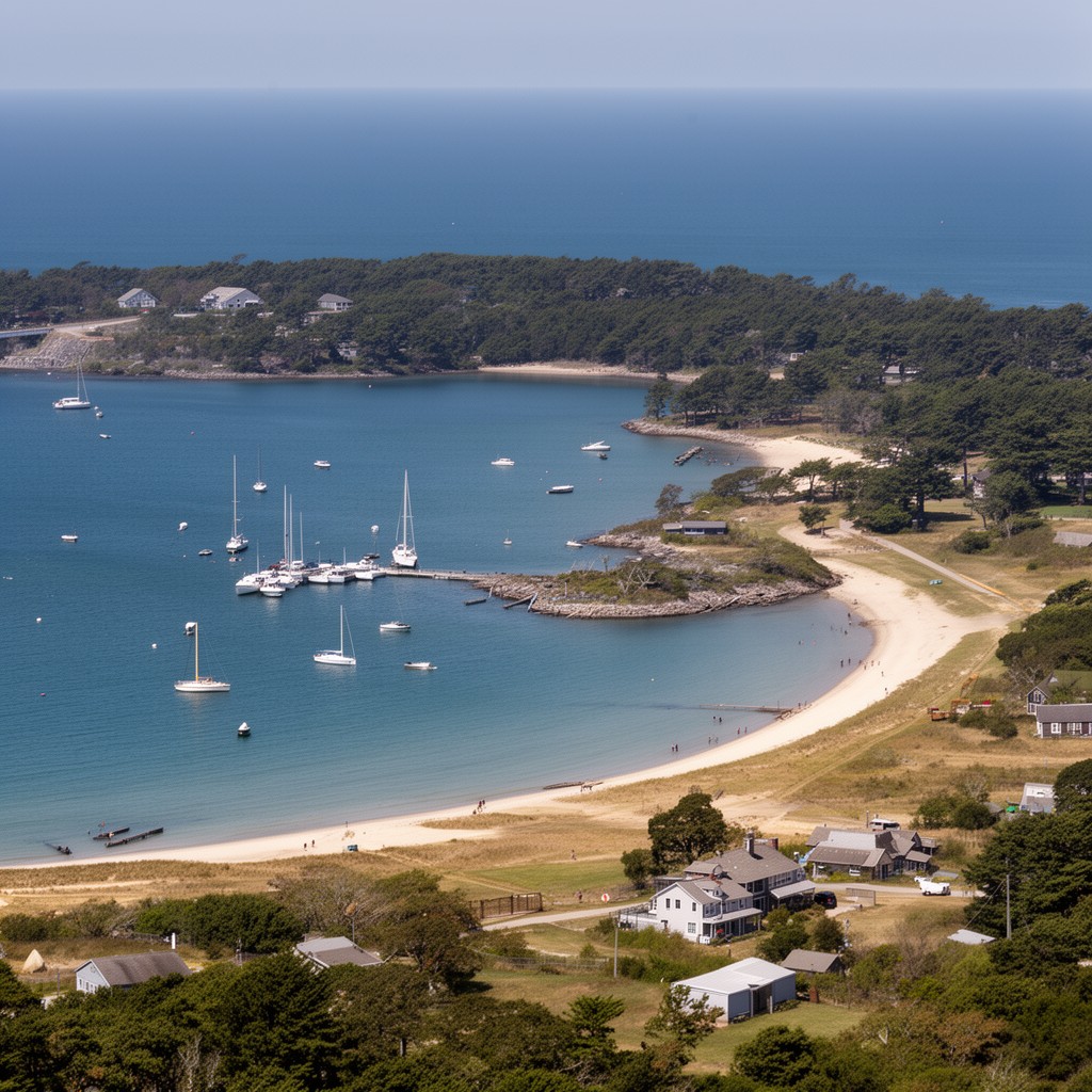 AI-generated illustration of Chappaquiddick Island