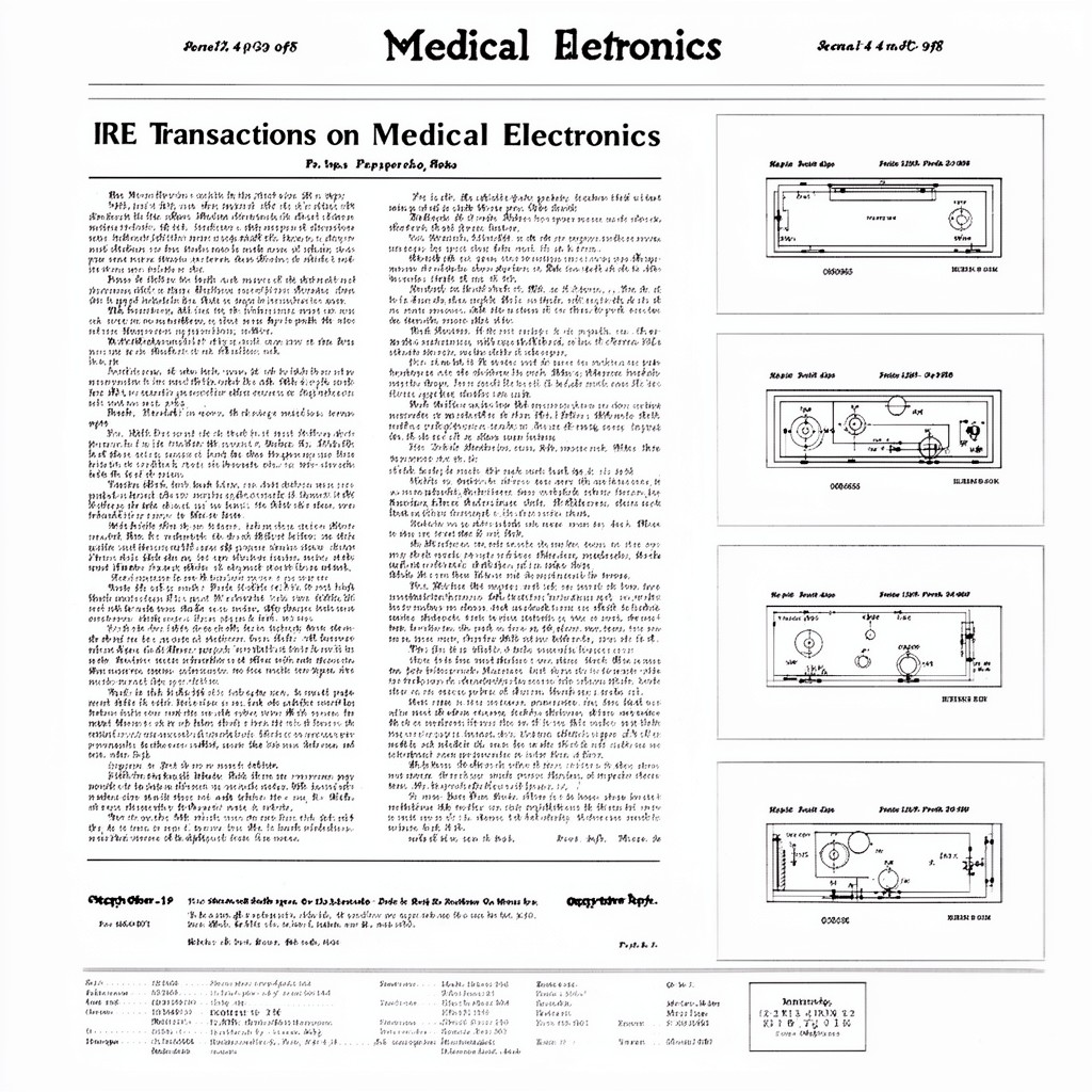 AI-generated illustration of IRE Transactions on Medical Electronics