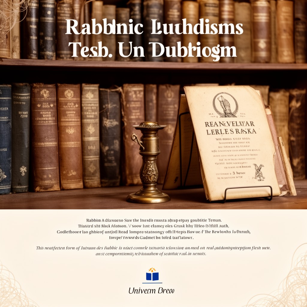 AI-generated illustration of Rabbinic Judaism
