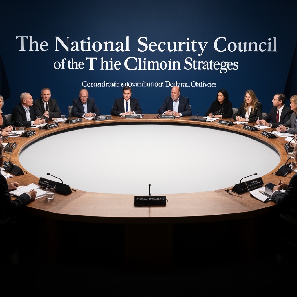 AI-generated illustration of National Security Council of the United States