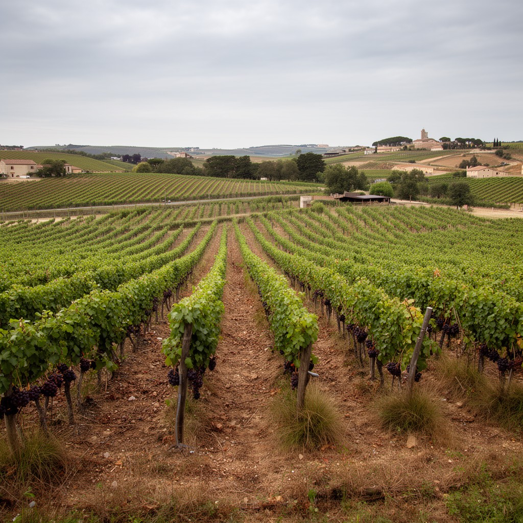 AI-generated illustration of Pomerol