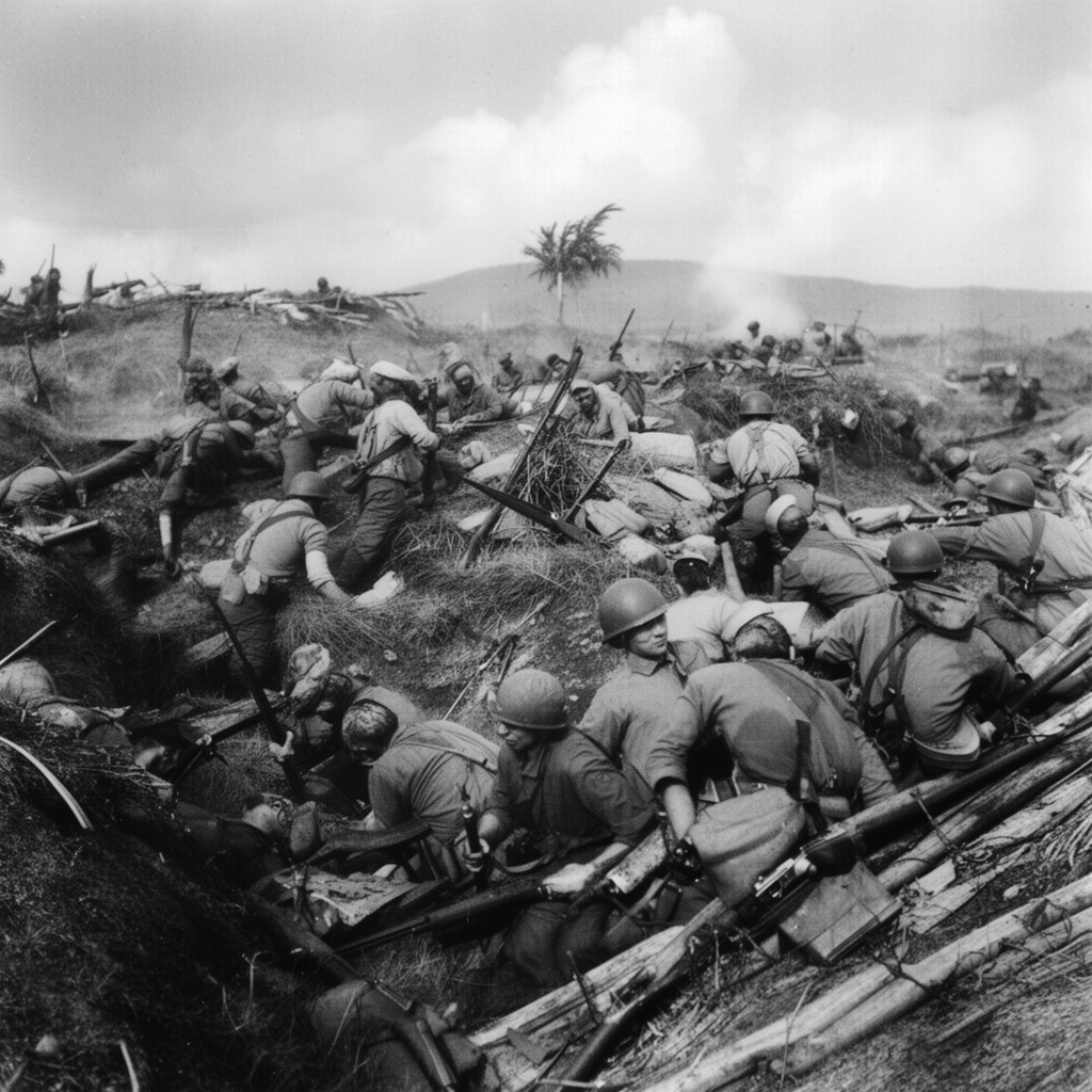 AI-generated illustration of Battle of the Pockets