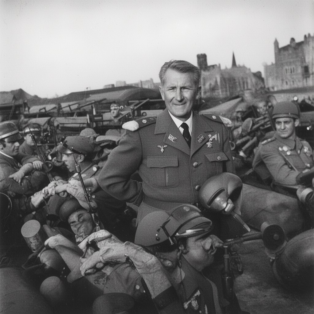AI-generated illustration of Ernst Busch