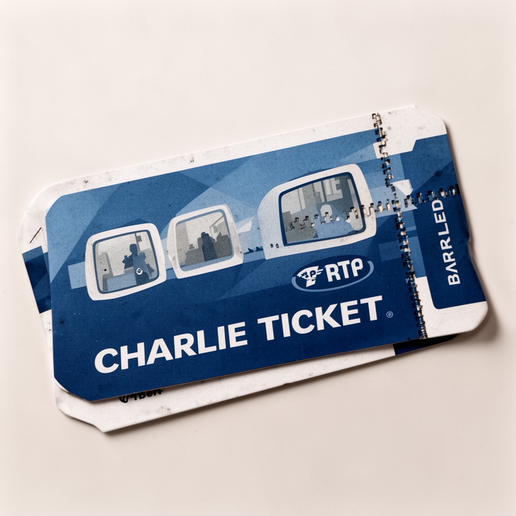 AI-generated illustration of CharlieTicket