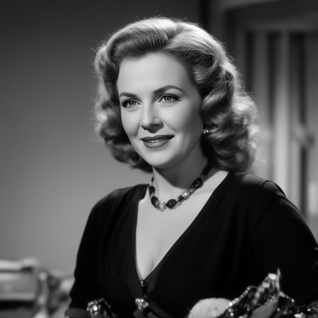 AI-generated illustration of Jane Wyman