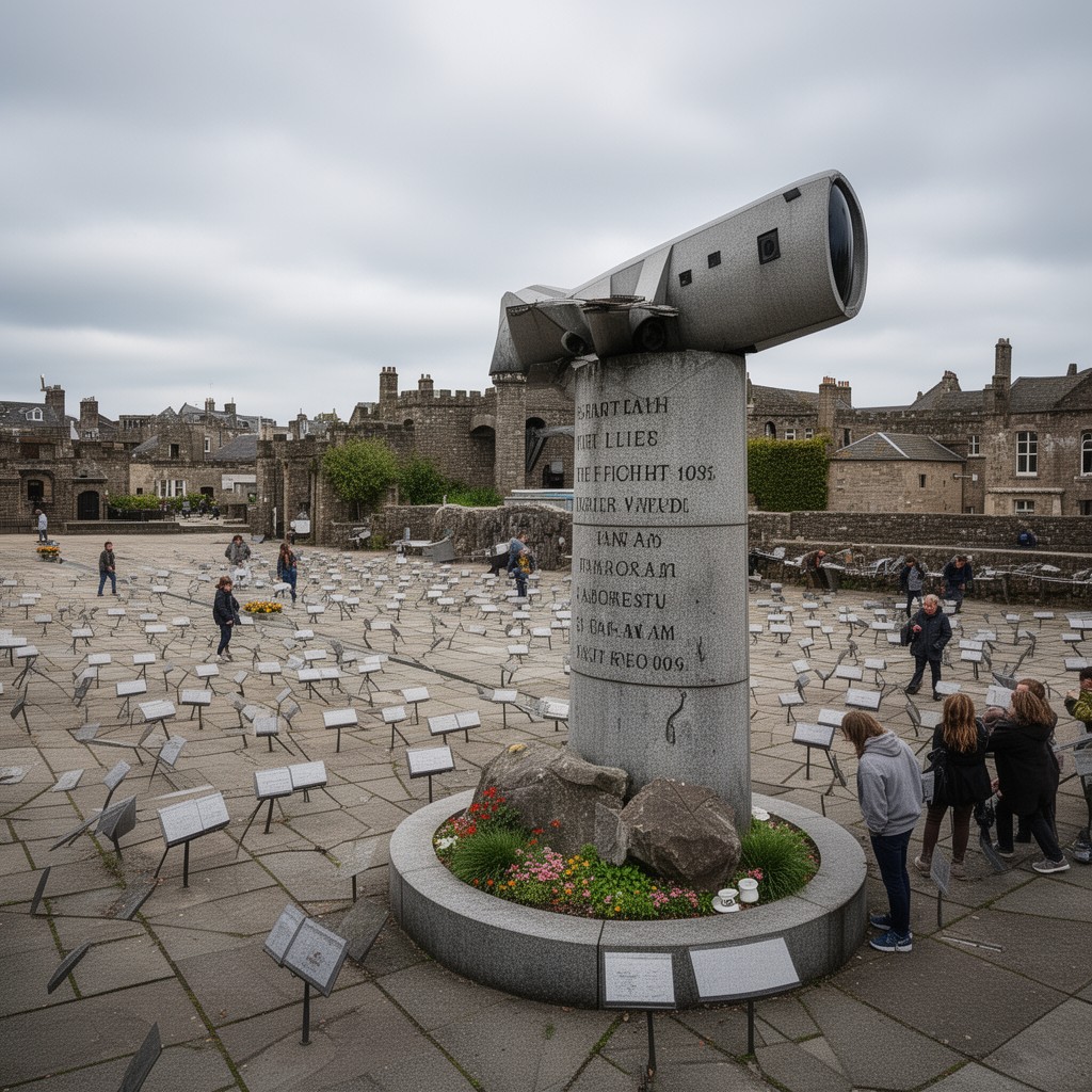 AI-generated illustration of Pan Am Flight 103 Memorial