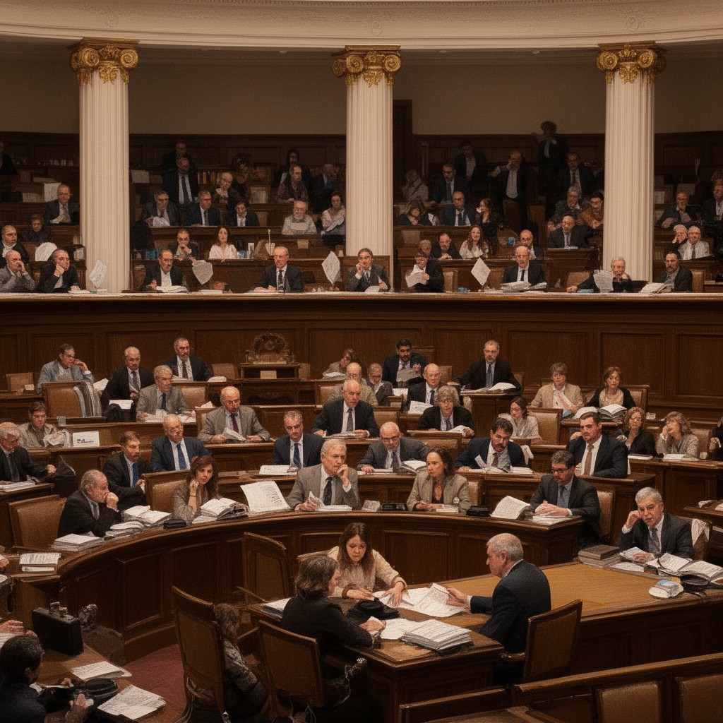 AI-generated illustration of North Carolina General Assembly