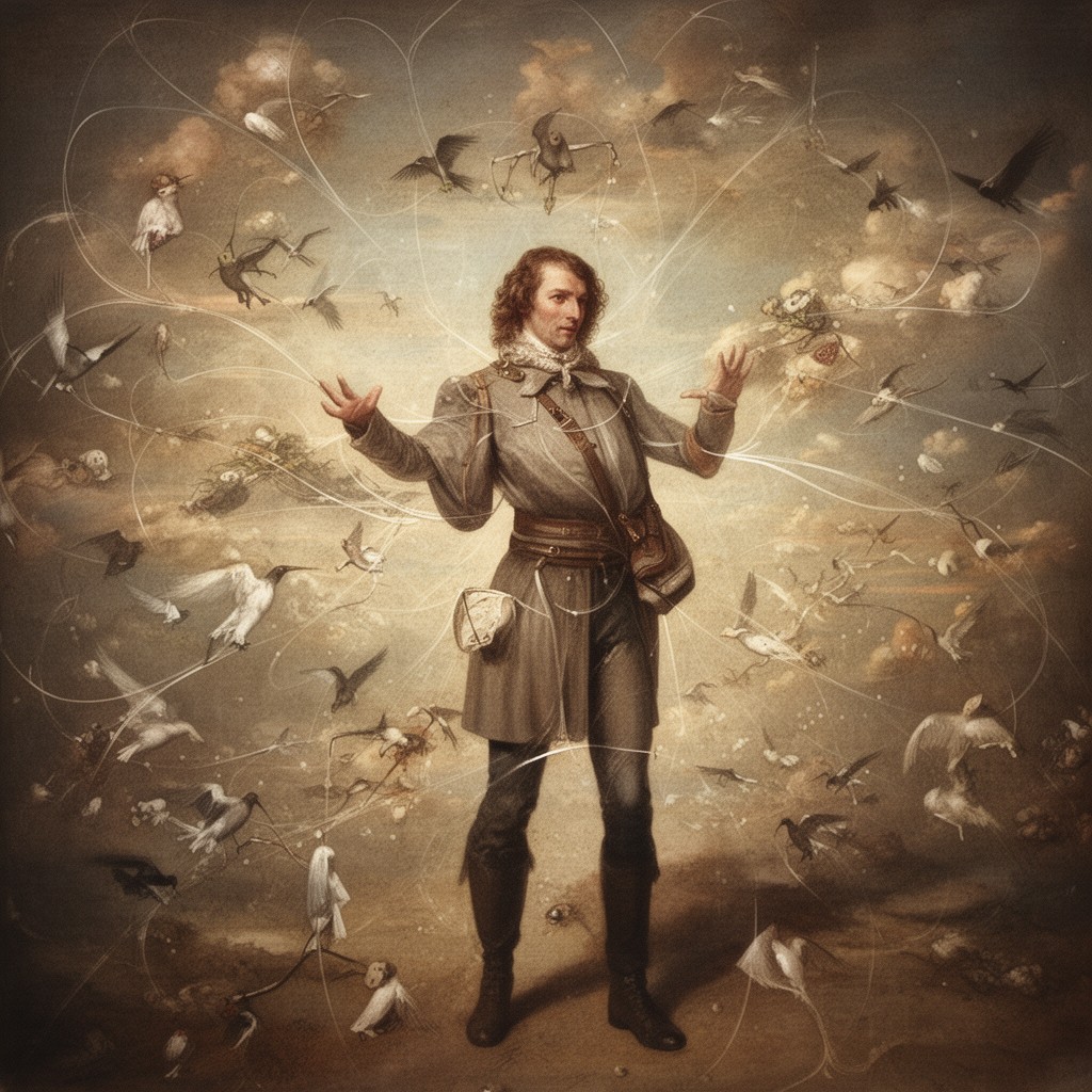 AI-generated illustration of System of Transcendental Idealism