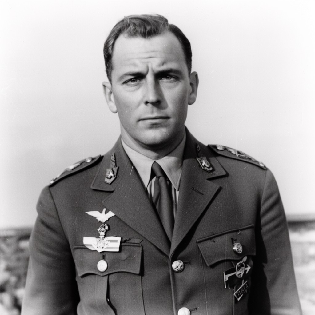 AI-generated illustration of Marie-Pierre Kœnig