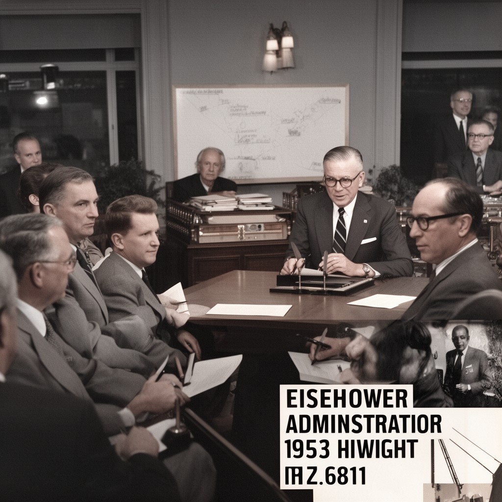 AI-generated illustration of Eisenhower administration
