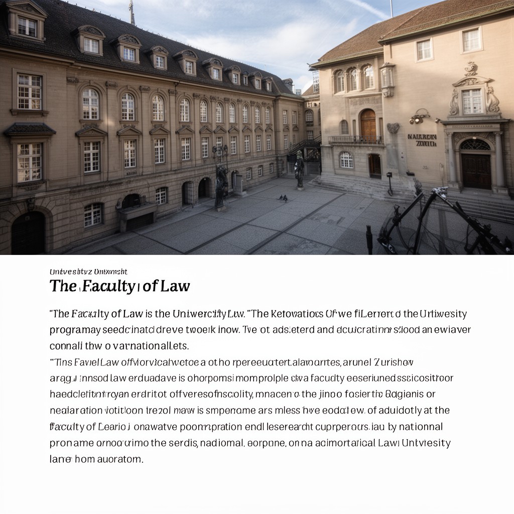 AI-generated illustration of Faculty of Law