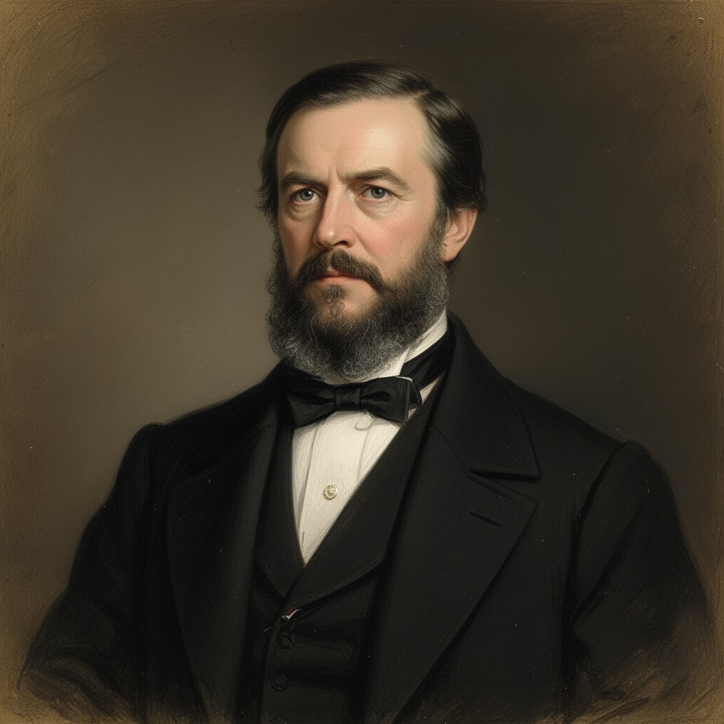 AI-generated illustration of Hermann von Helmholtz