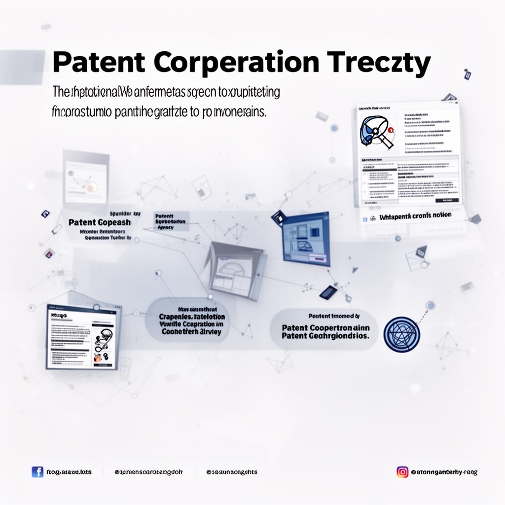AI-generated illustration of Patent Cooperation Treaty