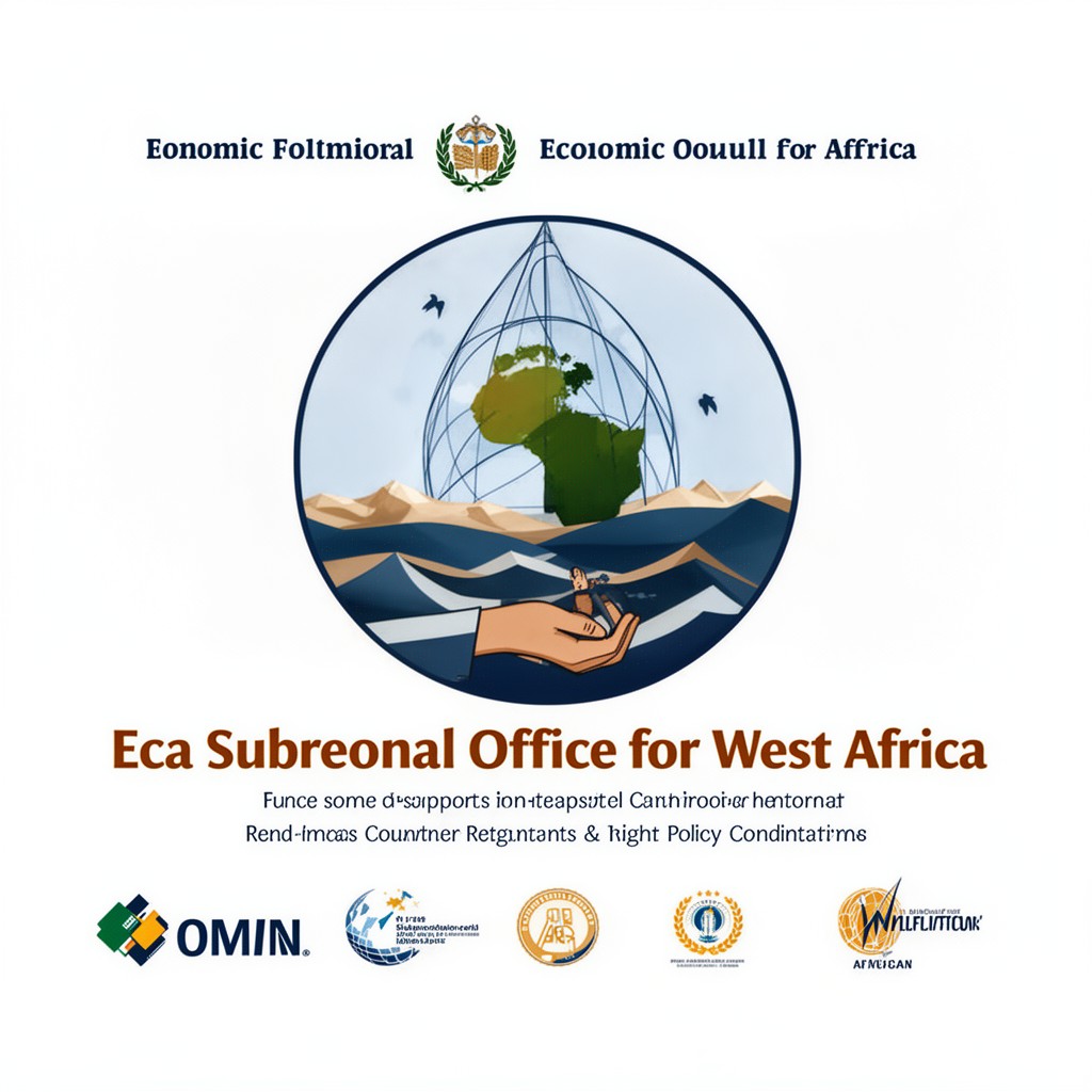 AI-generated illustration of ECA Subregional Office for West Africa