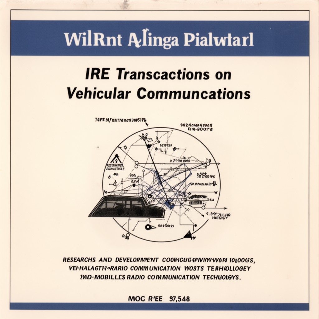 AI-generated illustration of IRE Transactions on Vehicular Communications