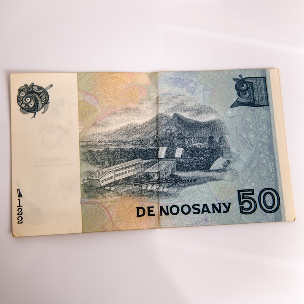 AI-generated illustration of Norwegian krone