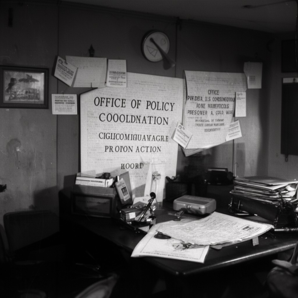 AI-generated illustration of Office of Policy Coordination
