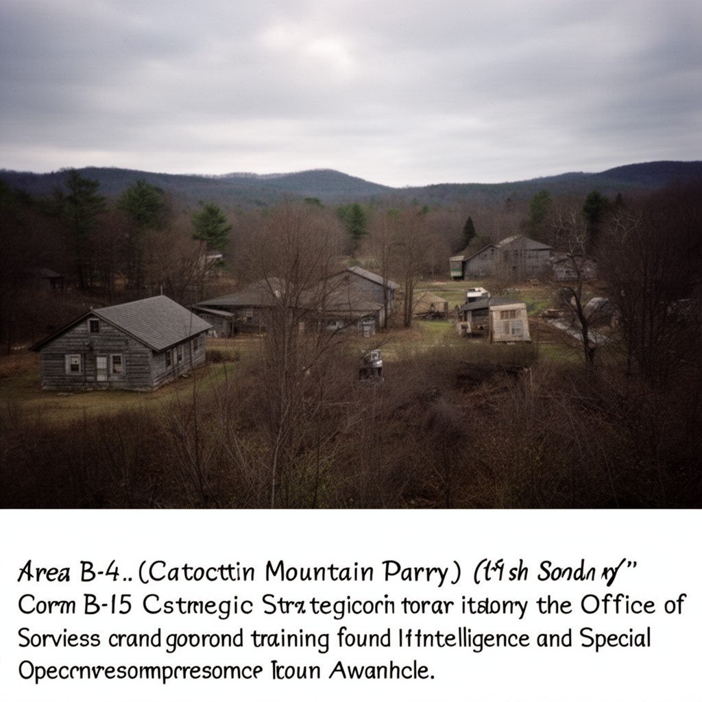 AI-generated illustration of Area B-5 (Catoctin Mountain Park)