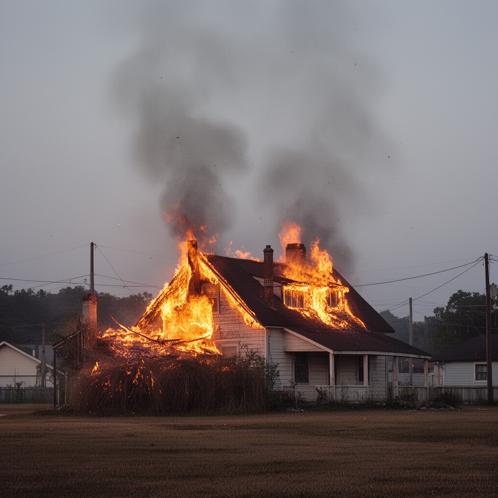 AI-generated illustration of House on Fire: The Fight to Eradicate Smallpox