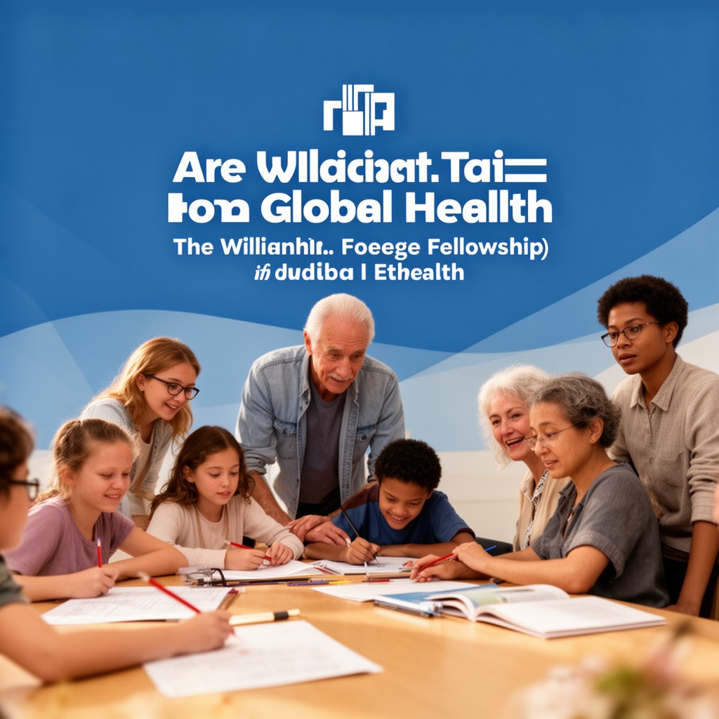 AI-generated illustration of William H. Foege Fellowship in Global Health
