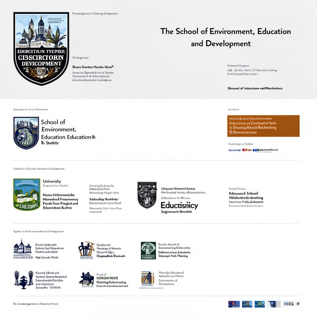 AI-generated illustration of School of Environment, Education and Development