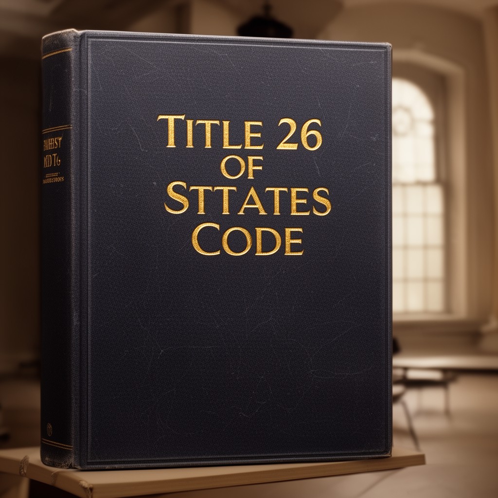 AI-generated illustration of Title 26 of the United States Code