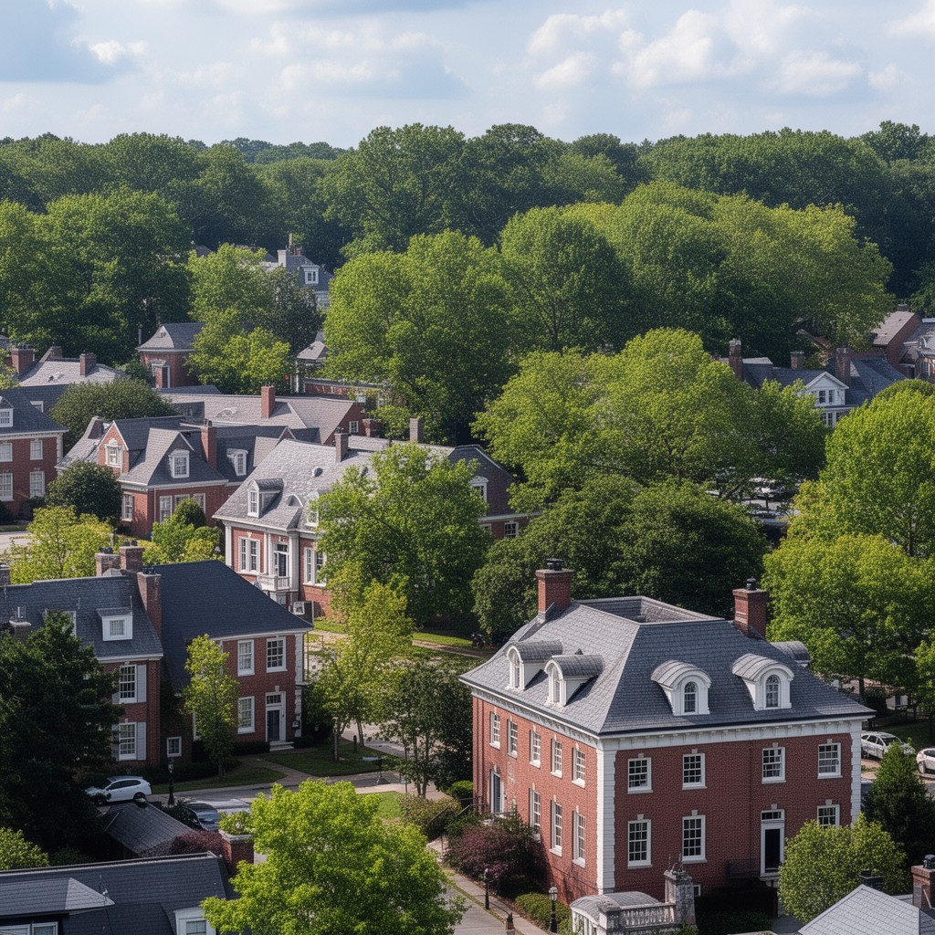 AI-generated illustration of Town of Chapel Hill (partial)