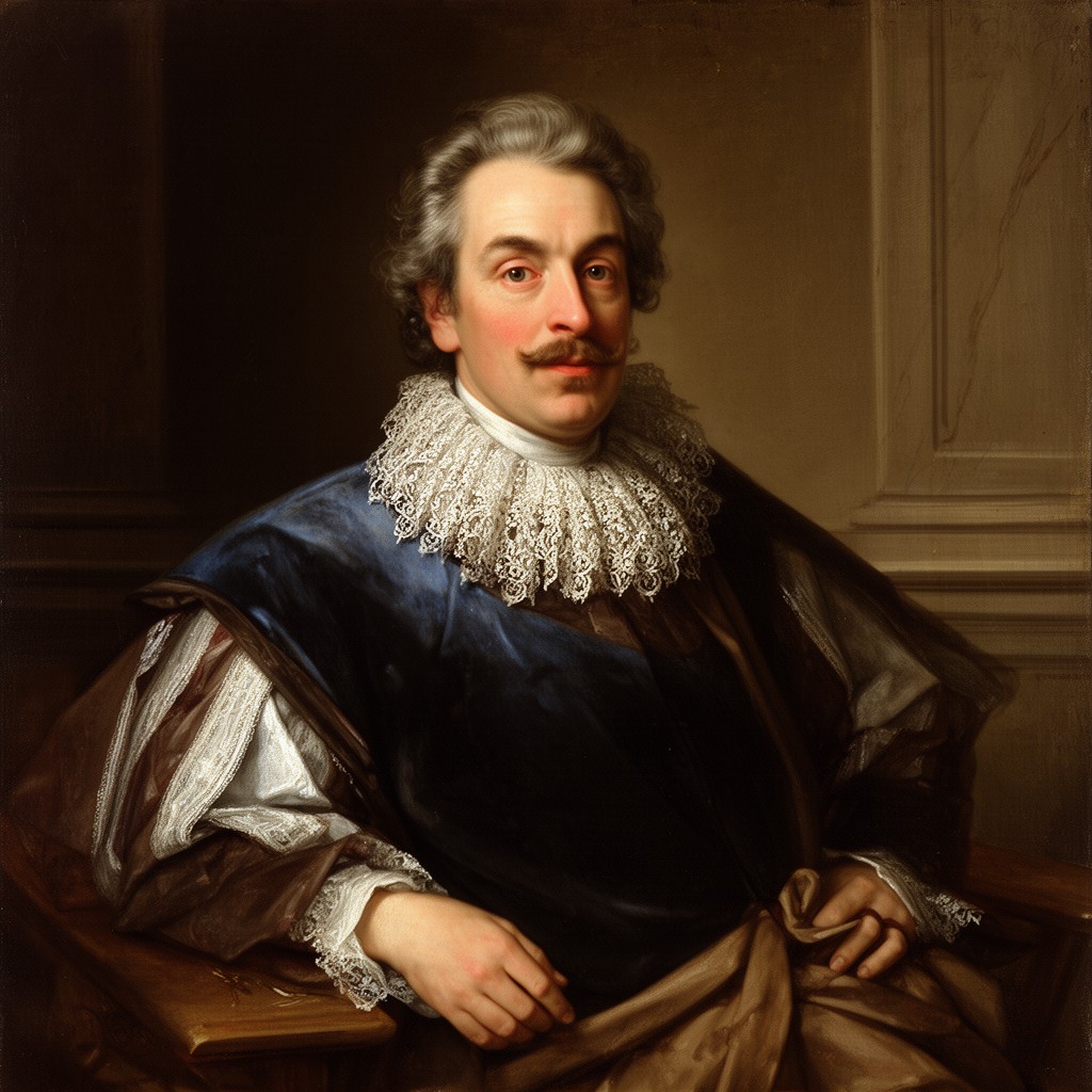 AI-generated illustration of Isaac van Hoornbeek