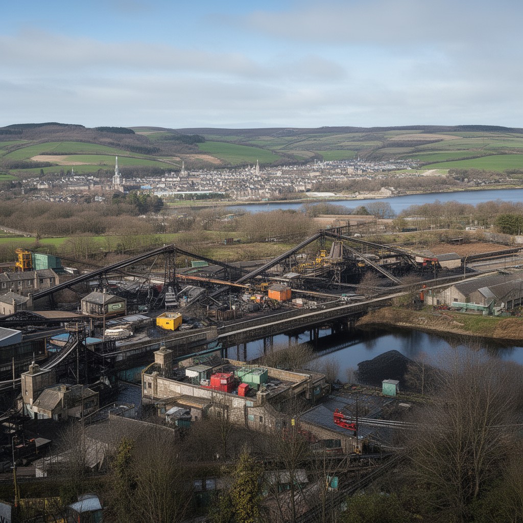 AI-generated illustration of Lochgelly