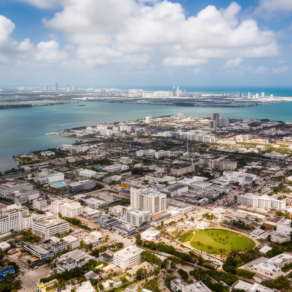 AI-generated illustration of Miami-Dade County