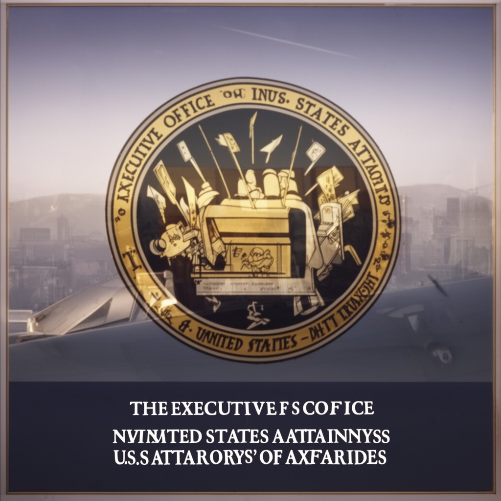 AI-generated illustration of Executive Office for United States Attorneys