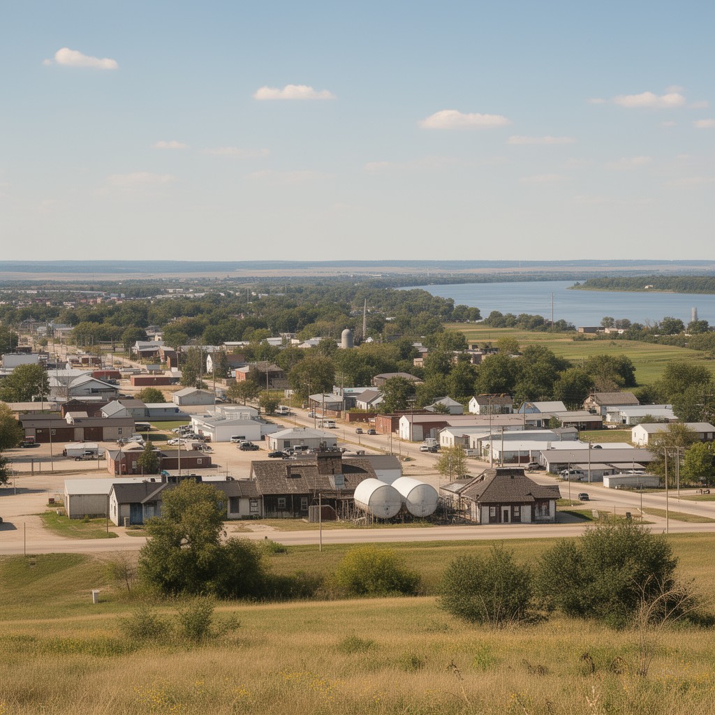 AI-generated illustration of Union County, South Dakota