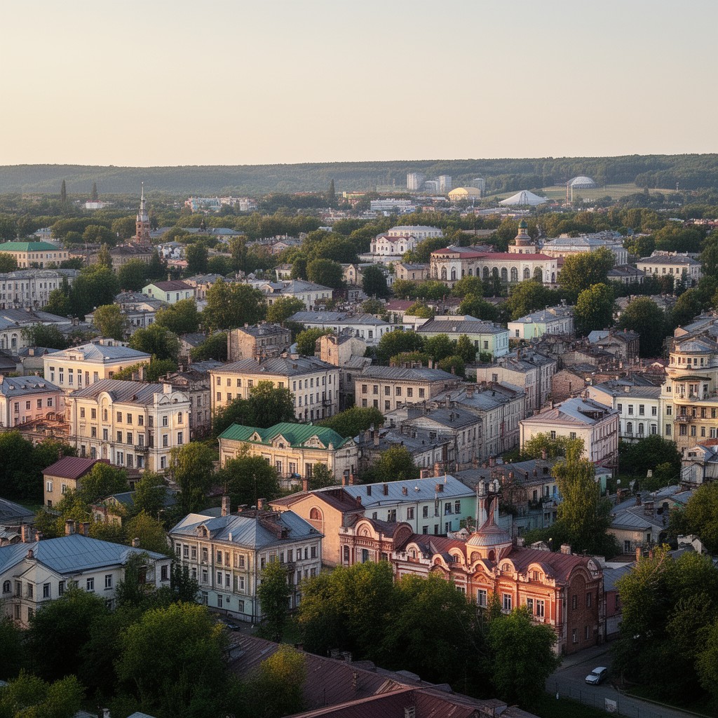 AI-generated illustration of Vitebsk