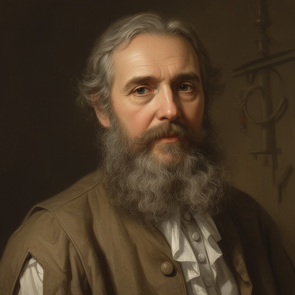 AI-generated illustration of Stephen Hopkins