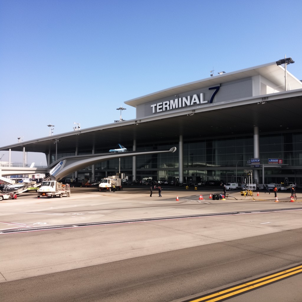 AI-generated illustration of Terminal 7