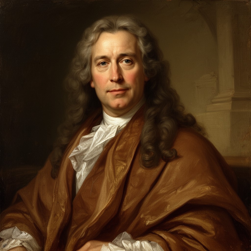 AI-generated illustration of Robert Pitt