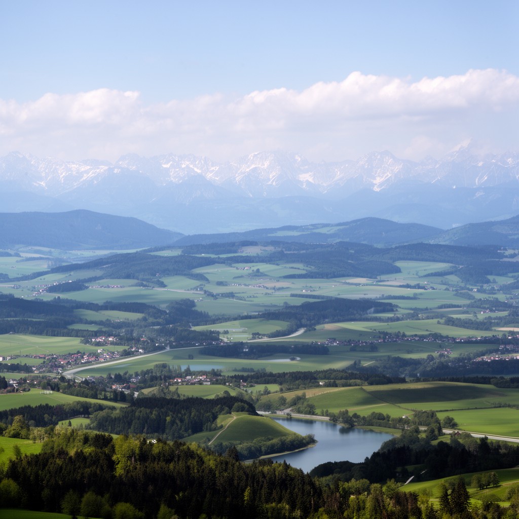 AI-generated illustration of Bavarian Plateau