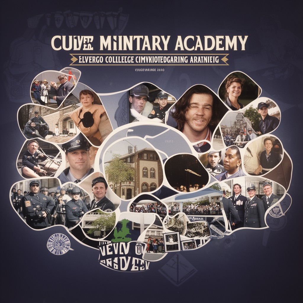 AI-generated illustration of Culver Military Academy
