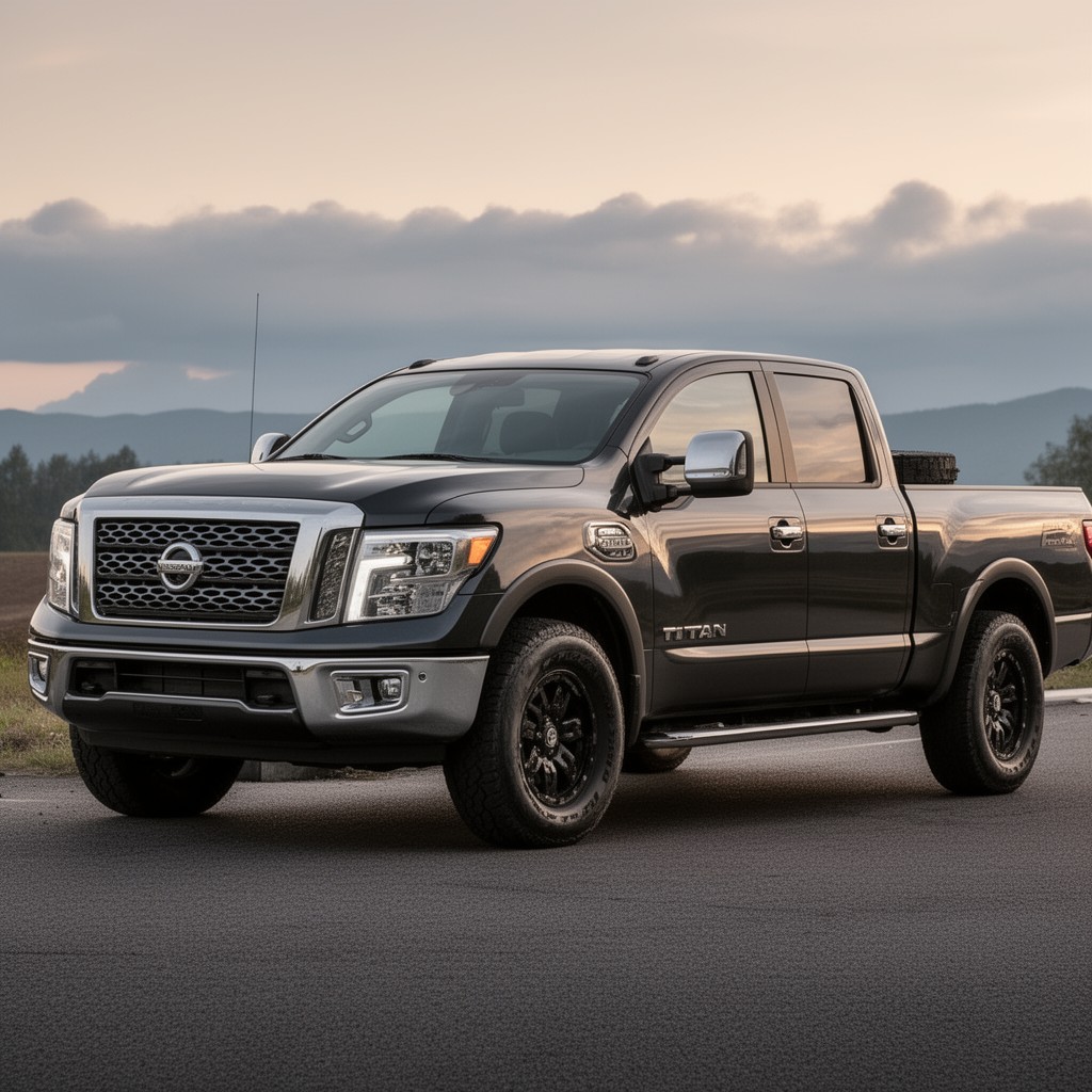 AI-generated illustration of Nissan Titan