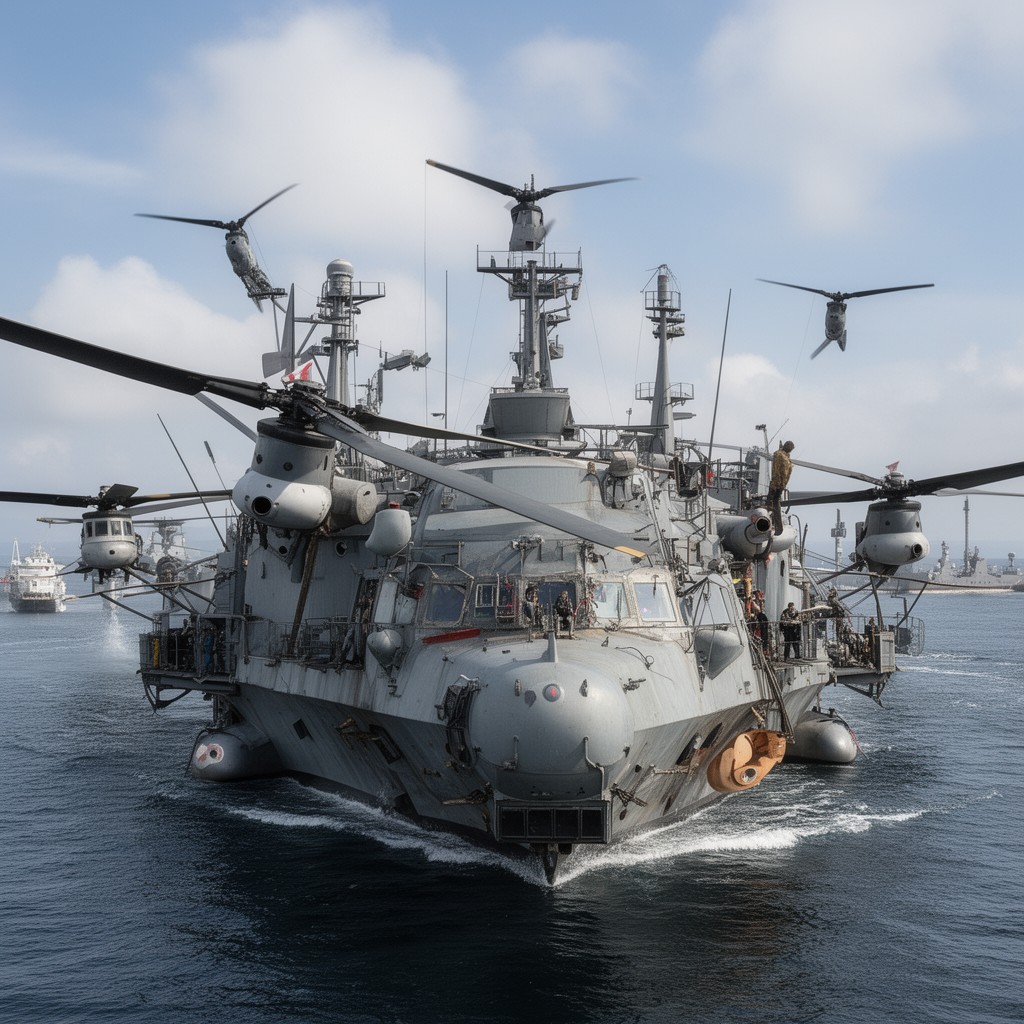 AI-generated illustration of Fleet Air Arm